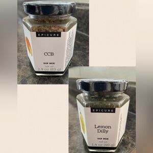 Epicure CCB and Lemon Dilly Dip Mix - 2.9 oz & 1.4 oz respectively